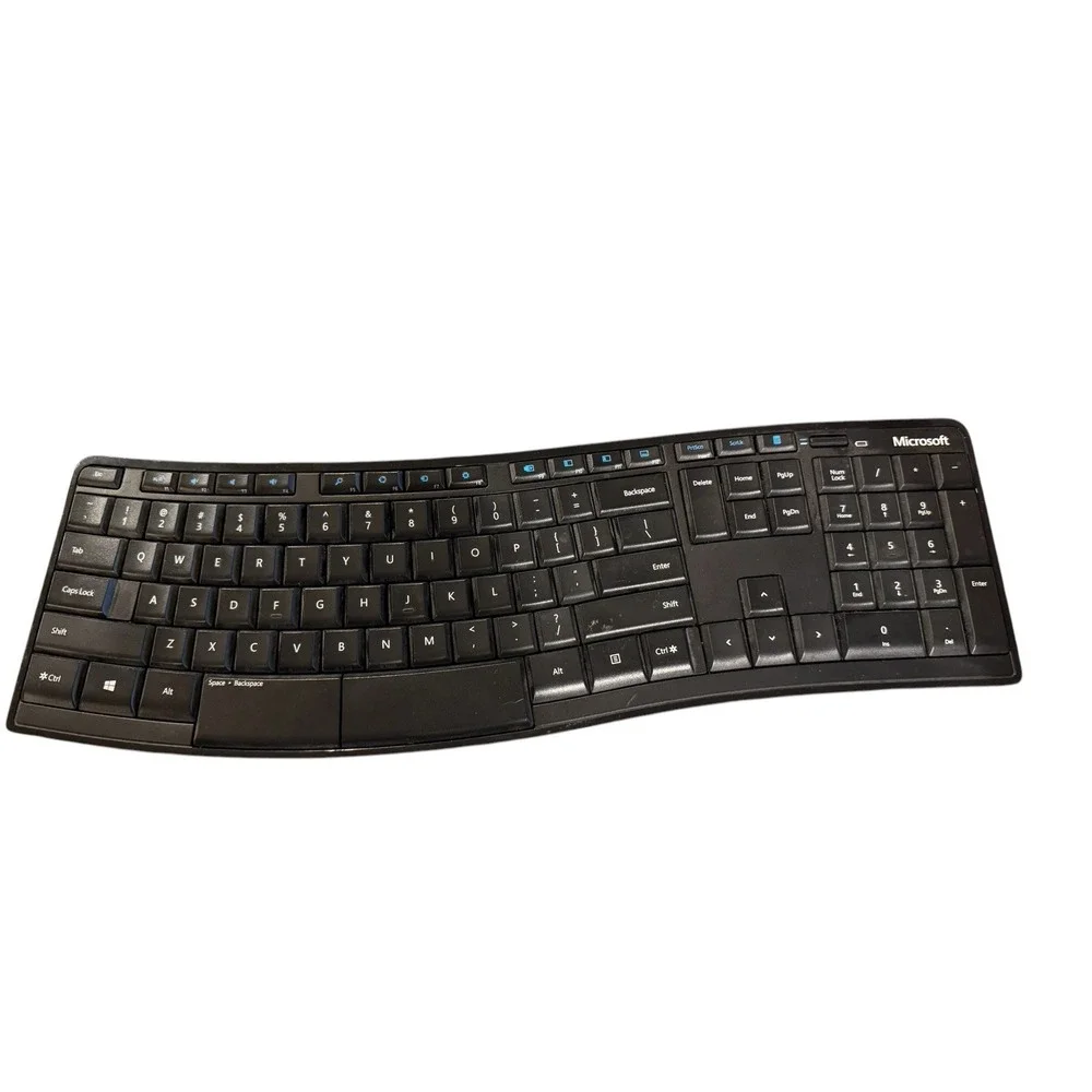 Microsoft Sculpt Comfort Ergonomic Wireless Keyboard KGR1173 Without Receiver